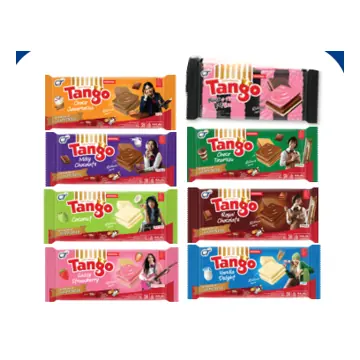 Wafer Tango 37 dan 35 gr (Aneka Rasa) - Karton (6 bandel)