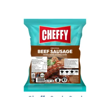Cheffy Sosis Sapi - Karton (16 pak)