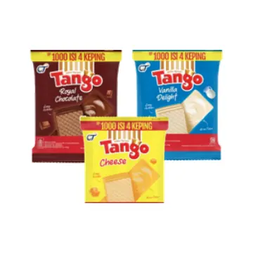 Wafer Tango 15 gr Long (Aneka Rasa) - Karton (12 bandel)