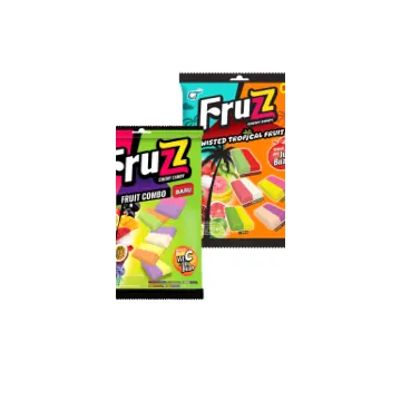 Fruzz 100 gr (Aneka Rasa) - Karton (30 sak)