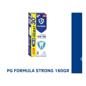 Pasta Gigi Formula Strong 160 gr Twin Pack - Karton (3 lusin)