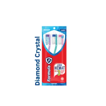 Sikat Gigi Formula Ekonomi Pack Diamond Crystal - Karton (6 lusin)