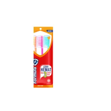 Sikat Gigi Formula Ekonomi Pack Trendy Soft - Karton (6 lusin)