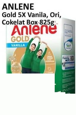 Anlene 825 gr Susu Nutrisi Vanila Original Cokelat 825 gr Vanila, Original, Cokelat
