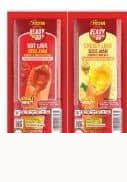 Fiesta 60 gr RTG Sosis Cheesy Melt Original Spicy Korean Hickory BBQ Mentai Lava 60 gr Sosis Daging Ayam Dan Sapi Spicy Korean Sauce