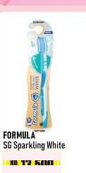 Formula 1 pcs Toothbrush SG Sparkling White 1 pcs Sparkling White Soft