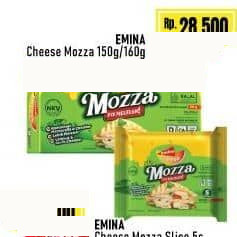 Emina 150 gr Keju Mozzarella Slice 150 gr Mozza
