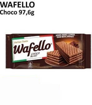 WAFELLO Wafer Cokelat 97.6 gr