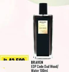 Braven 100 ml Eau De Parfum Code Oud Wood Water 100 ml Oud Wood, Cool Water