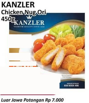 Kanzler 450 gr Chicken Nugget Original 450 gr Original