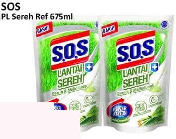 SOS 675 ml Pel Sereh Refill 675 ml Sereh