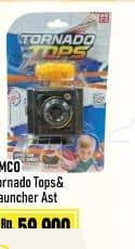 EMCO Tornado Tops & Launcher Assorted 1 pcs