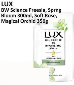 LUX 300 ml Body Wash Science Freesia Spring Bloom Soft Rose Magical Orchid 300 ml Science Freesia, Spring Bloom, Soft Rose, Magical Orchid