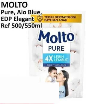 Molto 500 ml Softener Pure Aio Blue EDP Elegant 500 ml Pure, Aio Blue, EDP Elegant