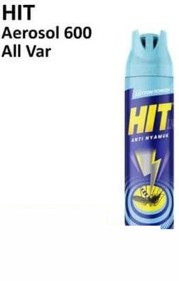 HIT 600 ml Aerosol All Variants 600 ml Cotton Powder, Fresh Citrus, Lilly Blossom, Green Forest, Japanese Sakura, Lavender Breeze