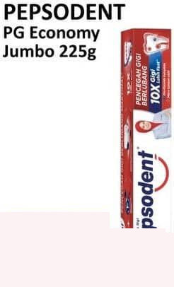 Pepsodent 225 gr Pasta Gigi Economy Jumbo 225 gr