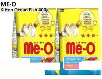 Me-o 400 gr Cat Food Kitten Ocean Fish 400 gr Kitten Food Ocean Fish