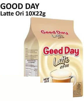 Good Day per 10 sachet 22 gr Latte Original 22 gr Original