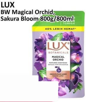LUX 800 ml Body Wash Magical Orchid Sakura Bloom 800 ml Sakura Bloom