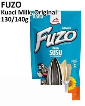 Fuzo 130 gr Kuaci Milk Original 130 gr Milk Original