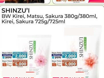 380 ml SHINZU'I Body Wash Kirei Matsu Sakura 380 ml Kirei, Matsu, Sakura