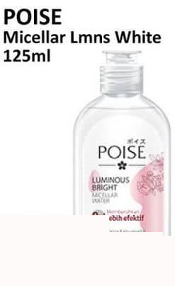 Poise 125 ml Micellar Water Luminous White 125 ml Luminous White