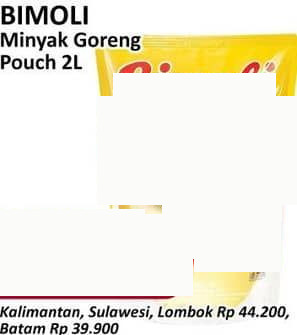 Bimoli 2000 ml Minyak Goreng 2 ltr [ALF-1119957]