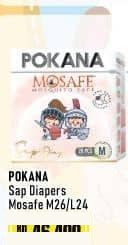 Pokana 26 pcs Sap Diapers Mosafe M26 L24 26 pcs M26, L24