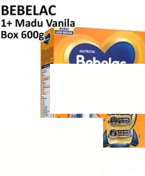 Bebelac 600 gr Susu Madu Vanila 600 gr Madu Vanila