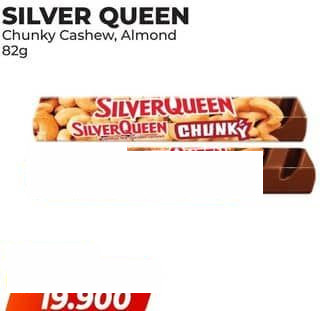 Silver Queen 82 gr Chunky Cashew Almond 82 gr Cashew, Almonds