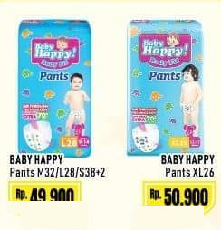 Baby Happy 32 pcs Pants M32 L28 S38+2 32 pcs M32