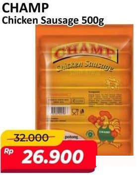 Champ 500 gr Chicken Sausage 500 gr