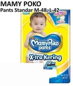 Mamy Poko 48 pcs Pants Standar M-48 L-42 48 pcs M-48, L-42
