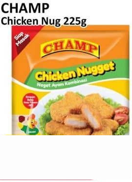 Champ 225 gr Chicken Nugget 225 gr
