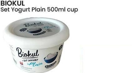 Biokul 500 ml Set Yogurt Plain 500 ml Plain