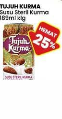 Tujuh Kurma 189 ml Susu Steril Kurma 189 ml