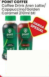 Point Coffee 210 ml Coffee Drink Aren Latte Cappuccino Golden Caramel 210 ml Aren Latte, Cappuccino, Golden Caramel