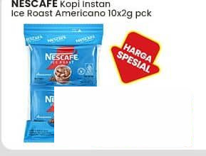 Nescafe per 10 pcs 2 gr Kopi Instan Ice Roast Americano 2 gr