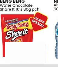 per 10 pcs 8 gr BENG BENG Wafer Chocolate Share It 8 gr