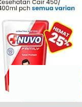 Nuvo 400 ml Sabun Kesehatan Cair Semua Varian 400 ml Semua Varian