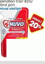 Nuvo 800 ml Sabun Kesehatan Cair Semua Varian 800 ml Semua Varian