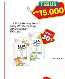 LUX 300 gr Brightening Serum Body Wash Fressia Sandalwood 300 gr Fressia, Sandalwood