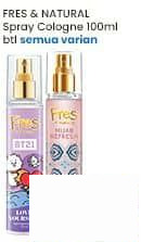Fres & Natural 100 ml Spray Cologne Semua Varian 100 ml Pink Cupcake, Berry Macaron, Forever Young, Green Mirage, Love Angel Music, Muse Of The Day