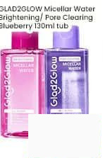 GLAD2GLOW Micellar Water Brightening Pore Clearing Blueberry 130 ml