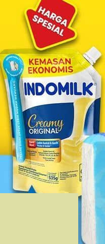 INDOMILK Krimer Kental Manis Creamy Original 535 gr
