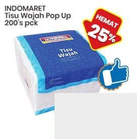 INDOMARET Tisu Wajah Pop Up 200 sheet