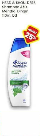 Head & Shoulders 110 ml Shampoo Anti Dandruff Menthol Dingin 110 ml Menthol Dingin