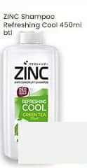 Zinc 450 ml Shampoo Refreshing Cool 450 ml Refreshing Cool