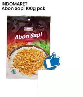 Indomaret 100 gr Abon Sapi 100 gr
