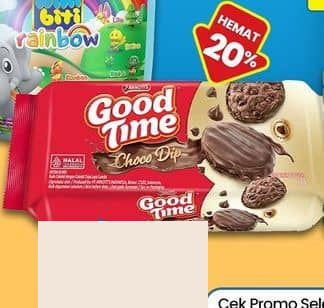 Good Time 71 gr Kukis Cokelat Dip 71 gr Choco Dip